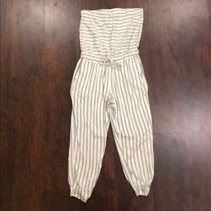 Urban outfitters striped romper